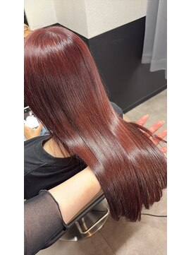 テーラヘアー 東金店(TELA HAIR) ピンクレッド