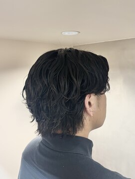 アカデミーサロンイー 代々木店(Academy Salon E) 【AcademySalonE】フェザーパーマ