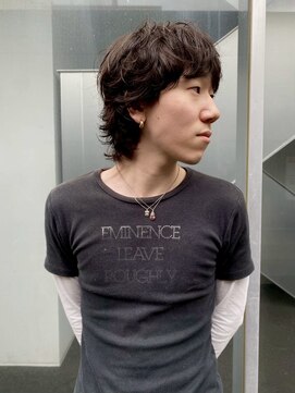 アース 高円寺店(HAIR & MAKE EARTH) メンズショートウルフ｛@02st96｝