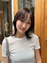 【ステップボーンカット】ミディアム顔まわりレイヤー