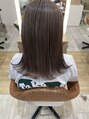 ニューヨークニューヨーク パピオス明石店(NYNY Mothers)&nbsp;白髪ぼかしハイライトで白髪にアプローチしたおしゃれカラー