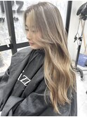 ハイライト/白髪ぼかし/グレージュ/フェイスフレーミング