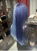 青×水色ツートンカラー【錦糸町北口】kana