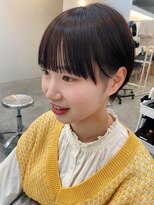 ロミー 本厚木(ROMMY.) 本厚木◎前髪パッツンショートマッシュルーム小顔20代~50代