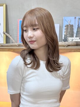 コミレ(COMILE) ミルクティベージュ 縮毛矯正毛