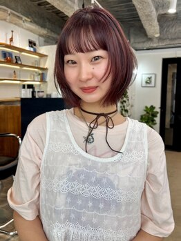 イースエモーション(ease et motion)の写真/《カット+カラー￥5500～》ボブ～ロングスタイルまで綺麗に仕上がるカラー◎似合わせカットもお任せ♪