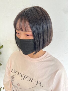 トレヘアー(tRe hair) ショート ボブ ウルフ 髪質改善 白髪ぼかし トリートメント