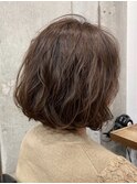 ゆるふわパーマスタイル/ボブベースのパーマスタイル♪30代40代 