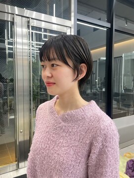 ザザ ZA/ZA 茗荷谷 丸みショート/耳掛けショート