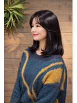 ルームヘアデザイン(Room HAIRDESIGN)&nbsp;うっすらレイヤー艶髪スタイル