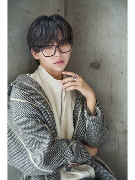 ベル 銀座並木通り店(Belle) men'shair/シャドウパーマ/アイロンパーマ/韓国風マッシュ