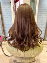 ビス ヘア アンド ビューティー 西新井店(Vis Hair＆Beauty)&nbsp;20代30代髪質改善カラー透明感ミルクティーベージュ秋カラー