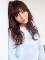 クロスオーバー(Cross Over)&nbsp;暗髪フェミニンロングウェーブ