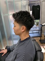 バーバー キング(BARBER KING) スパイキーテーパーフェード