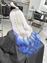 シェイロ(Cielro) ホワイトカラー×ブルーグラデーションカラー