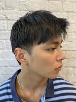グレイスフルバーバー 新宿パークタワー店&nbsp;夏にオススメ爽やかアップバングスタイル