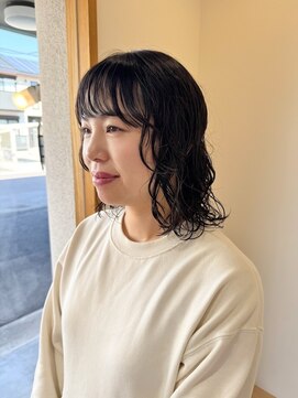 ヘアデザイン ディクト(hair design D.c.t) 結べるボブパーマ/外ハネミックス/くせ毛風/岐阜