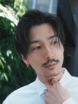 レタッチ バイ フィフス 銀座(RETOUCH by fifth)&nbsp;銀座メンズパーマニュアンスパーマフェザーパーマセンターパート
