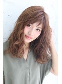イルミナカラー×ヘルシーレイヤー@ふわセミディ