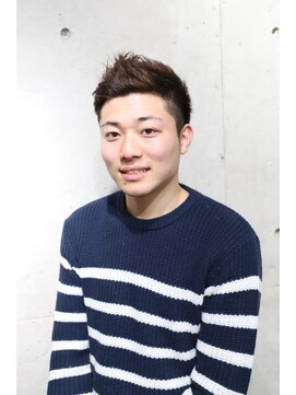 ガルボ ヘアー(garbo hair) 【garbo】メンズ大人気!!!刈上げ×ソフトモヒカン×アップバング