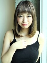 ヘアメイク フレンシア(hair make flencia) サラサラロブスタイル