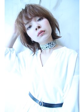 ブーケ(BOUQUET) ミディアムウルフ　マッシュウルフ