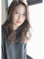 チョビー 銀座(chobii)&nbsp;道村/デジタルパーマ/ロングヘア/アッシュブラウン/chobii銀座