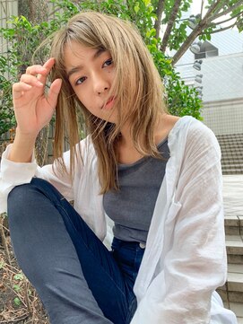 ヘアサロンエム 渋谷店(HAIR SALON M) フォギーベージュレイヤー