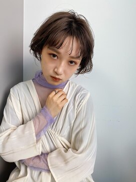 ベルクープス 天王寺店(Belle Coupes) 【ベルクープス天王寺】hazama  ミニマムショートボブ