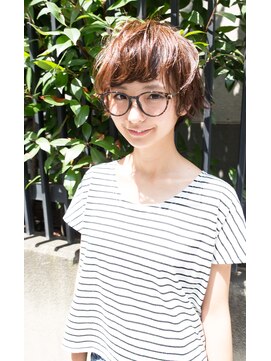 ドゥ(Du) オン眉ショート　セシルカット　ミントベージュ　Du 石原