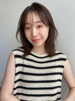 アリュウル 表参道 青山(Allure)&nbsp;くびれミディアム 韓国女優風 シースルー前髪