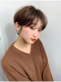 【畑中正敏】20代30代40代◎小顔丸みくびれショート、ボブ
