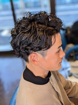 モアナ(moana) かきあげパーマ