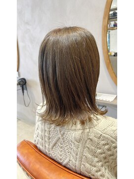 クルニエ(crenier) ●crenierで作るアッシュベージュ●