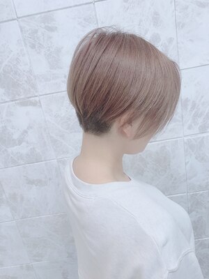 ショートヘアーのオーダーも多いウーデヘアー♪人気の理由は理想的なフォルムを叶える再現性の高いカット☆