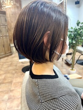 ルポポル 琴似店(rupopolu) スタイリッシュボブ【rupopolu琴似 】