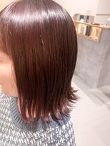 ジーク(SieG)&nbsp;外ハネボブ/ピンクブラウン