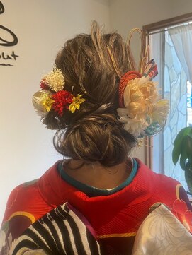 チルアウト 南塚口本店(chill out) 成人式ヘアアレンジ[20代/30代/40代/50代/60代]