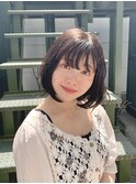 赤み抑えて憧れの髪色に☆こなれ感upのグレージュカラー