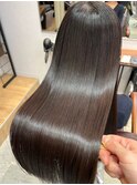 圧倒的ツヤ髪になれる髪質改善＿地毛風カラー＿ロング［東陽町］