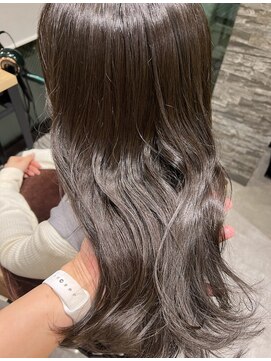 テラスヘアラボ 新潟駅南(TERRACEhairLab.) 【秋冬こっくり透明感グレージュ】