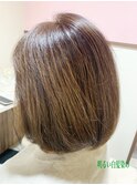 明るめツヤカラー