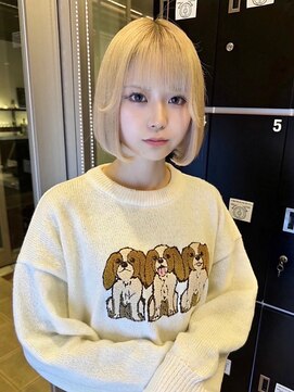 ダブル(W) ケアブリーチ/ホワイトベージュ