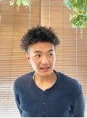 直毛に飽きた方へ！前髪ぶち上げツイストスパイラルパーマ