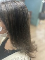 エイチエムヘアー 船橋店(H M hair) グレージュバレイヤージュ