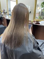 キュアスペース(CURE SPACE)&nbsp;極サラストレート　before→after