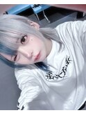 ツートンカラー　エクステ