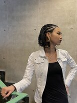 髪遊戯倶楽部&nbsp;地毛コーンロウブレイズ