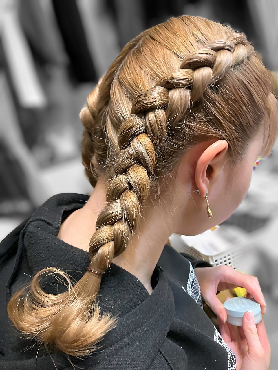 裏あみダンスイベントヘアアレンジ：L225724193｜イング(ING)のヘア