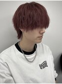 ソフトツイストスパイラルパーマ/ウルフマッシュ/メンズカット